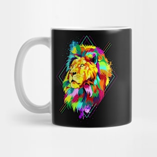 Lion in full Color Mug